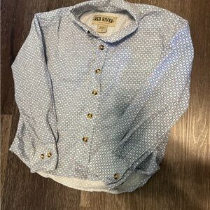 Kids' Blue Button Down Shirt